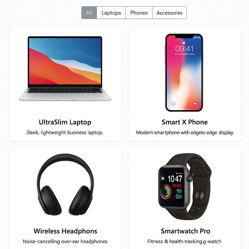 ByteBolt Tech storefront